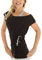 Winshape Damen Dance-Shirt WTR12 Freizeit Fitness Workout T, Schwarz, M