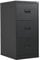 Office Hippo Heavy Duty Steel Filing Cabinet, 3 Drawer Filing Cabinet, Fully Welded Construction with 40kg Drawer Tolerance, Lockable Office Storage, 7 Year Guarantee, Black