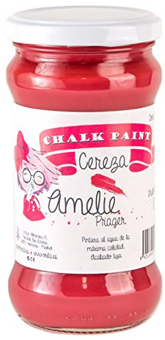 Amelie Prager 280-10 Pintura a la Tiza, Cereza, 280 ml