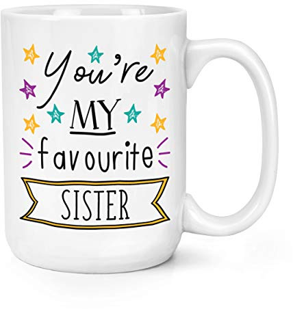 You're My Favourite Sister Stars 15oz Large Mug Cup