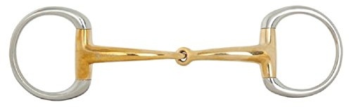 BR Gebiss Olive einfach gebrochen anatomisch Cuprigan Soft Contact 11,5 cm 14 mm Ø 55 mm