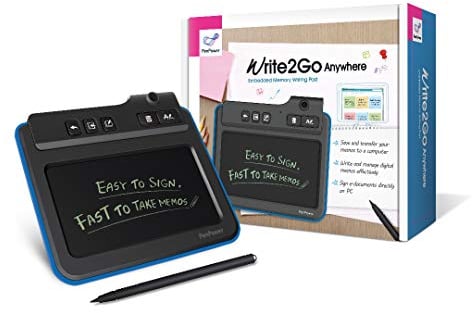 PenPower Write2Go Digitales Notiz-Pad USB 2.0 Integriertes Display, Digitalisierung Senza PC