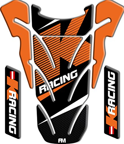 PARASERBATOIO ADESIVO RESINATO EFFETTO 3D compatibile con KTM Racing
