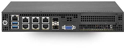 Supermicro SuperServer E300-9D-8CN8TP Intel SoC Schwarz – Barebone Server (Intel SoC, Intel® Xeon®, D-2146NT, 16 MB, 1,2 V, 512 GB)