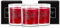COCODOR Prime Bougie parfumées en Pot/Cerise Noire (Black Cherry) / 130g, 3 paquets/Bougies d'aromathérapie pour la Maison, Cadeau pour Femmes, Cadeau Fête des Mères, Décoration