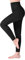 SINOPHANT Leggings Damen High Waist - Blickdicht Leggins mit Bauchkontrolle für Sport Yoga Gym(1 Schwarz,XXL)