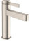 hansgrohe Finoris 76020821 Moderne Waschbeckenarmatur mit 1 Griff, 1 Loch, 0,000 cm hoch, gebürstetes Nickel