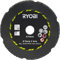 Ryobi RAKCOT03 - Kit 3 dischi per mini smerigliatrice 76 mm - Taglio metallo, piastrelle, plastica, cartongesso e fibra di cemento - Foro 10 mm - Compatibile ONE+ RCT18C-0 - Accessori robusti e