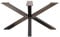 HOLZWERK24 Tischuntergestelle, Tischgestell Spider Rohstahl (L180 x T78 x H71 cm) Stahl Tischbeine, Modell SPK-206-1800-L