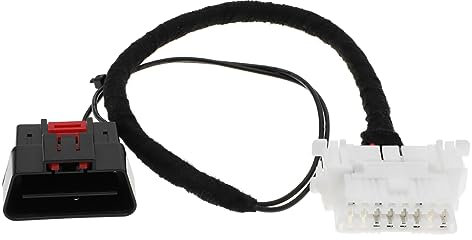 The Lord of the Tools 16pin OBD-II Guard Port Cable Compatible with FORD FOCUS, FIESTA, TRANSIT J1962 Conversion Line And OBD2 Connector Extension Adapter Cable Anti-Theft with lock 50cm