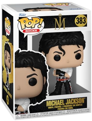 Funko POP! Rocks: Michael Jackson - (Dirty Diana) - Figura in Vinile da Collezione - Idea Regalo - Merchandising Ufficiale - Giocattoli per Bambini e Adulti - Music Fans - Figura per i Collezionisti