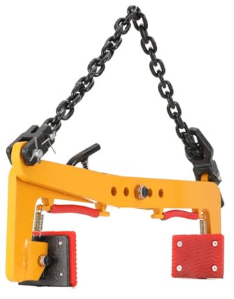 ECUTEE Morsetto Di Sollevamento Pinza per Bordi, Massimo 350 kg, Pinza di Sollevamento per Marciapiede, Pinza per Mattoni Utensile per Sollevamento Trasporto Blocchi Pietra Cemento, Gamma 30-51cm