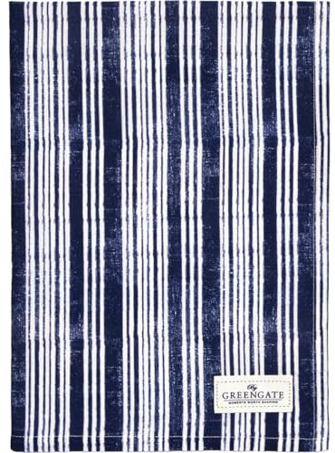 GreenGate Valetta Geschirrtuch Blue 70x50cm