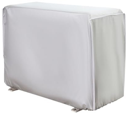 Funda Aire Acondicionado Exterior Protector Aire Acondicionado Exterior Cubierta Aire Acondicionado Exterior Impermeable A Prueba De Polvo Protector Solar (L)