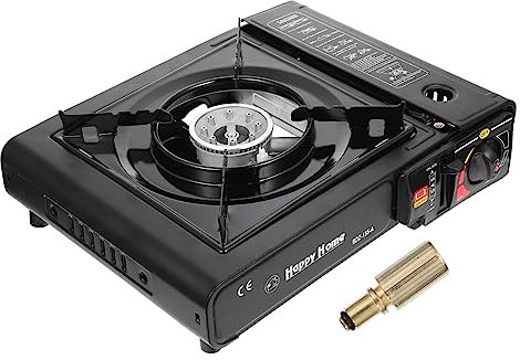 VANZACK 1juego Cocina De Gas Portátil Multifuncional Para Exteriores Hornillo De Cassette y Para Camping Barbacoa y Doméstico