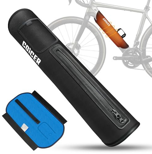 COICER Housse de protection pour batterie de vélo électrique de 28 à 34 cm de circonférence, protection de transport, protection multifonctionnelle pour plus de portée, ajustement universel, housse de