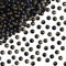 TOAOB 100 pcs Perles de Pierre de D'Obsidienne Naturelles de Or 4 mm Perles Rondes en Vrac de Pierres Énergie Perles Guérison pour Fabrication de Bijoux Collier Bracelet Boucle D'oreille