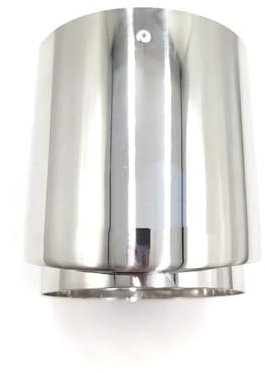 EKEGUY Auspuffblenden 1 Stück Edelstahl-Auspuff-Schalldämpfer-Tipps Für MINI Für Cooper S R55 R56 R57 R58 R59 R60 R61 F54 F56 F57 F60 Endrohrblenden(85MM-105MM)