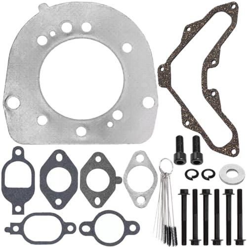 ZAMDOE 20 841 01-S Zylinderkopfdichtungssatz für Kohler SV470 SV471 SV480 SV530 SV540 SV541 SV590 SV591 SV600 Motoren Ersetzt für Toro 74360 74363 74370 74380 74391 LX460 Rasentraktoren Neu Z513