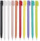 Lot de 10 stylets colorés élégants en plastique pour Nintendo DS Lite