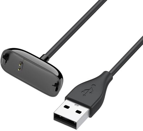 MohLythrix Charger Compatible with Fitbit Inspire 2/Fitbit Ace 3 (Not for Inspire 3) Charging Cable Replacement Magnetic Fast USB Cord Dock for Inspire 2 Fitness Tracker, 3.3ft