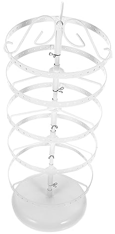 TINEASUR Espositore Per Orecchini Girevole Da Supporto Per Orecchini in Organizzatore Per Gioielli Pendenti