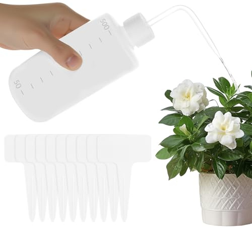 AOOSU Bewässerung Flasche 500 ml, 3 Stück Kunststoff Squeeze Flasche Kleine Gießkanne, Tattoo Waschflasche, Spritzflasche für Zimmerpflanzen Sukkulente Bonsai Terrarium Lab Wash Label Tattoo Gerät