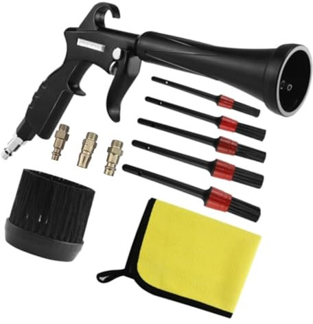 Pratico compressore ad aria compressa accessori completo set di pulizia multi ugello e spazzola strumento di rimozione