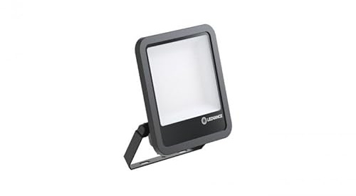 LEDVANCE Projecteur LED Aluminium Noir 100W 14000lm 100D - 830 Blanc Chaud | IP66 - Symétrique