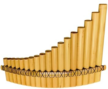 Panflöte Für Erwachsene 18 22 25 Rohre G Oder C Taste Bitteres Bambus Panflöteninstrument(18 tube 2)