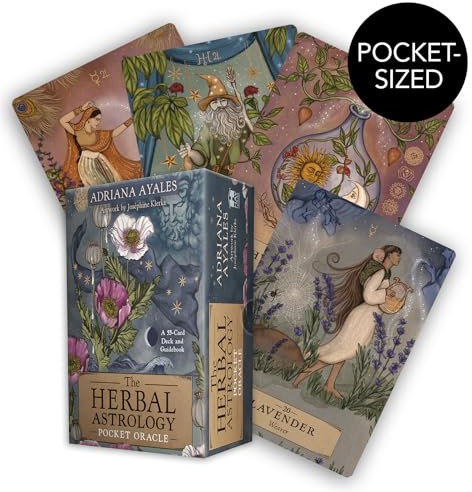 The Herbal Astrology Pocket Oracle: A 55-Card Deck and Guidebook