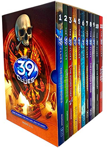 The 39 Clues Series Complete Collection Books 1 - 11 Box Set