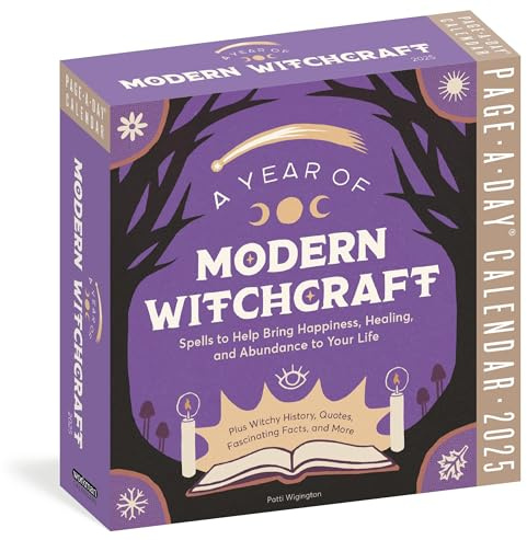 A Year of Modern Witchcraft Page-A-Day® Calendar 2025: Spells to Help Bring Happiness, Healing, and Abundance to Your Life