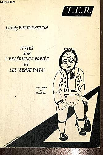 Notes sur l'expérience privée et les sense data