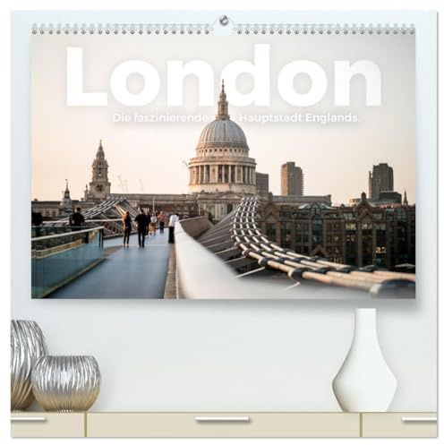 London - Die faszinierende Hauptstadt Englands. (hochwertiger Premium Wandkalender 2026 DIN A2 quer), Kunstdruck in Hochglanz: Kommen Sie mit auf eine atemberaubende Reise nach London. (CALVENDO Orte)