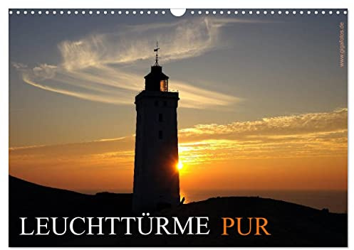 Leuchttürme PUR (Wandkalender 2026 DIN A3 quer), CALVENDO Monatskalender: Leuchttürme an den Küsten von Nord und Ostsee (CALVENDO Orte)