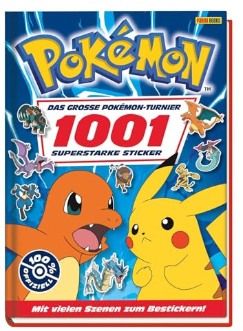 Das große Pokémon-Turnier: 1001 superstarke Sticker: Activitybuch mit vielen Szenen zum Bestickern!