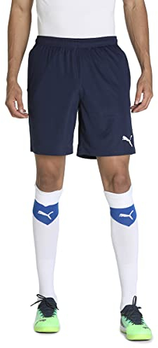Puma Herren teamRISE Training Shorts, Peacoat White, M