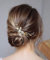 Unicra Haarschmuck / Haarnadeln für Hochzeit, Blume, Kristalle, Blatt, Perle, Kopfschmuck für Damen und Mädchen, goldfarben, 3 Stück