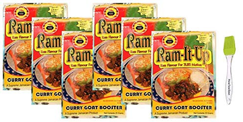 Spicy Hill Farms Ram-It-Up Curry Goat Booster 0.70 oz (Pack of 6)