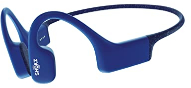 SHOKZ OpenSwim Sport Kopfhörer, Open-Ear Knochenschall Kopfhörer, IP68 Wasserdichter Schwimmen-MP3-Player (ohne Bluetooth), 4 GB Speicher, 8 Std Spielzeit, zum Schwimmen, Laufen, mit Nasenclip