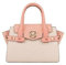 Michael Kors Carmen Colorblock Medium Flap Satchel - Sherbert Multi