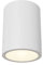 Partenopeautensili® Plafoniera moderna lampada Porta Faretto da soffitto in gesso verniciabile luce LED 60W per faretti GU10 tensione ingresso 230V (Senza Lampadina, Rotondo)
