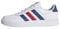 adidas Breaknet 2.0 Shoes, Scarpe Uomo, White/Lucid Blue/Better Scarlet, 42 EU