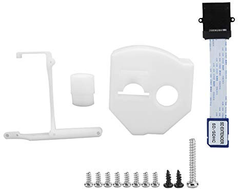 KOSDFOGE Kompatibel mit Zubehör für Sega Dreamcast, einschließlich Ersatzgehäusen, Erweiterungsadaptern und Speicherkarten-Installationserweiterung.