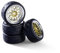 Carson 500900181 1:10 Räderset Y-Design1 (4) Gold/Chrom - Modellbauzubehör, Ersatzteil, Tuning, Reifen, Reifenset