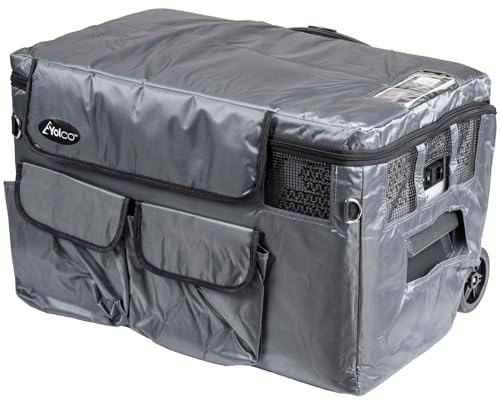 Yolco TC30BX/BCX, Thermoabdeckung für tragbaren Kompressorkühlschrank, Silver