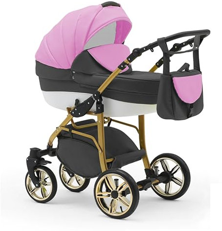 Kinderwagen 2 in 1 Neo Gold inkl. Sportsitz - 13 Teile - in 22 Farben