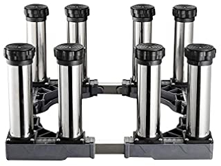 FFFDC Support de Machine à Laver sur Pied Anti-Vibration pour sèche-Linge à Tambour, Base pour climatiseur, Longueur/Largeur réglable 40-65 cm, Refroidisseur à vin Universel, Hauteur du