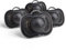 Herobility Gentle Pacifiers – Protective case – BPA-free – Large air vents – 6 – 24 months – 4-pack – Black